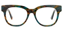Fairfax Square Green-Floral Glasses0
