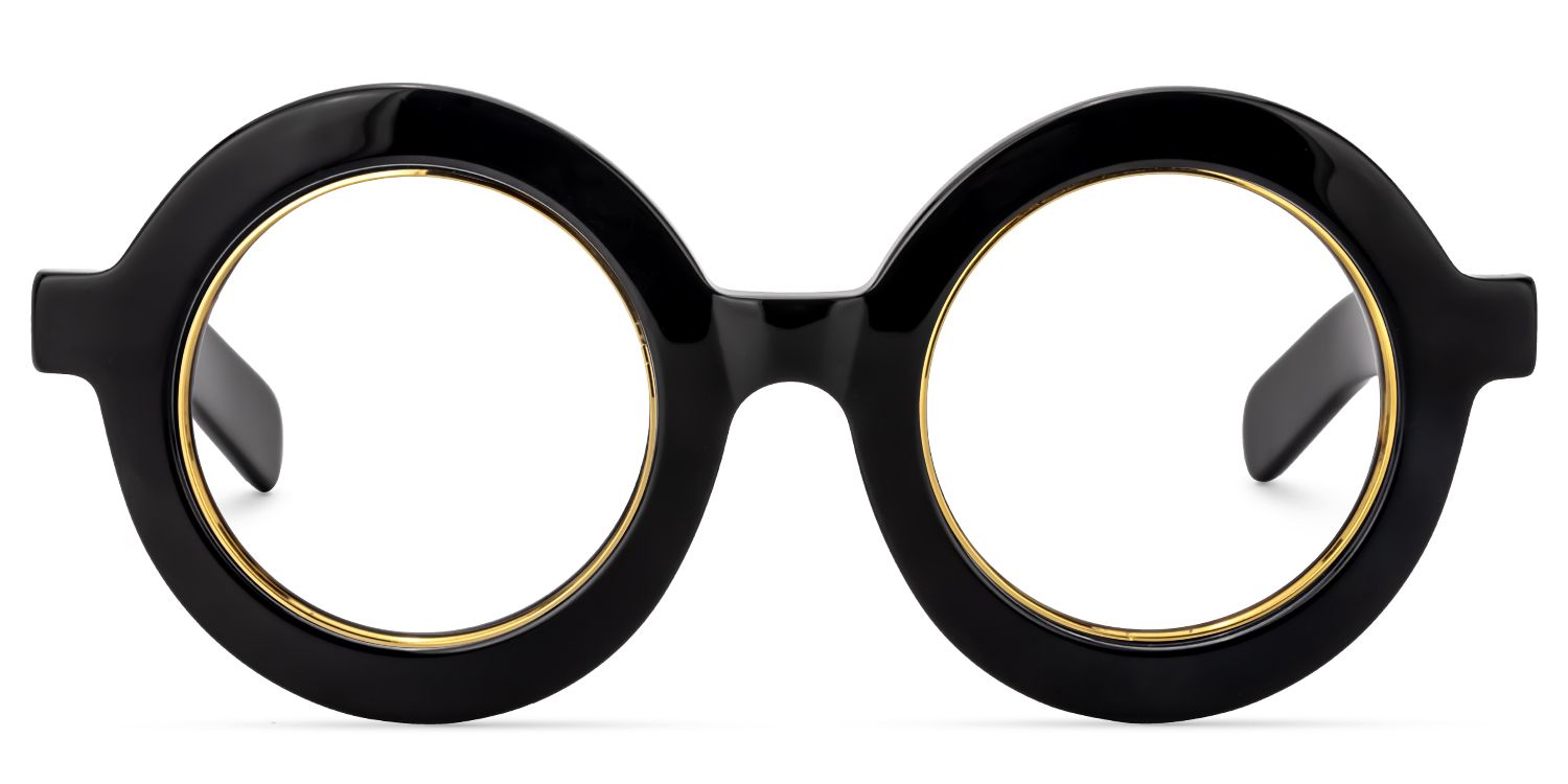Round Black Glasses | Zeelool Glasses0