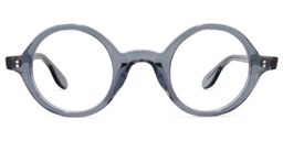 Forbes Round Dark-Grey Glasses0