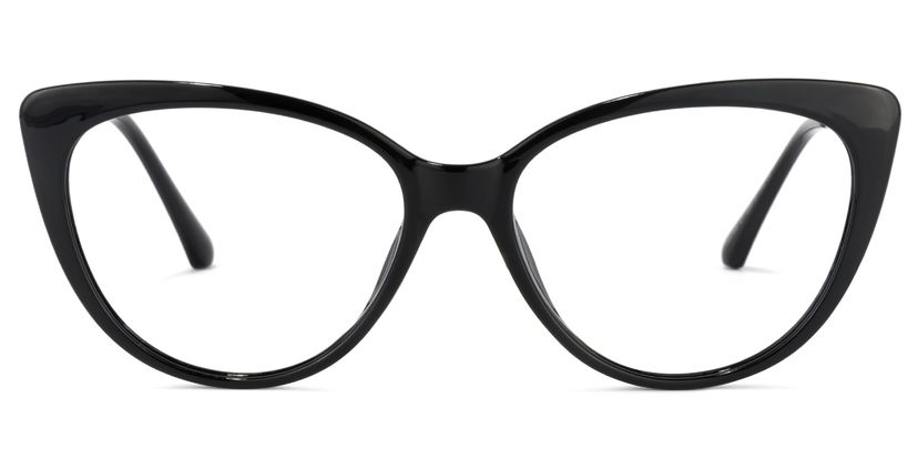 Marcus Cateye Black Glasses