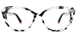 Glynda Cateye Marble Glasses0