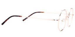 April Petaled Gold Glasses4