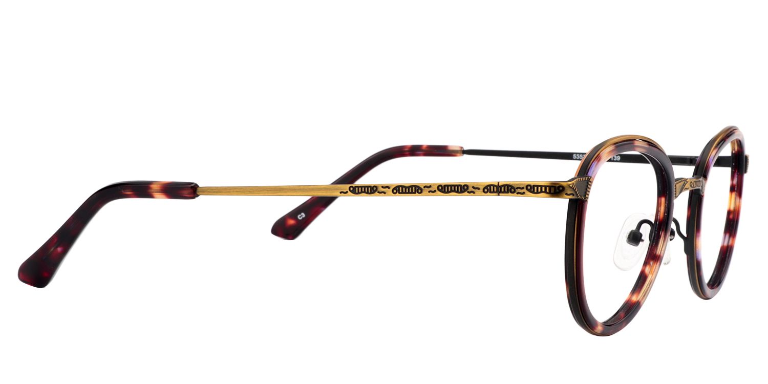 Round Tortoise Glasses | Zeelool Glasses3