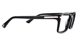 Adonis Rectangle Black Glasses3