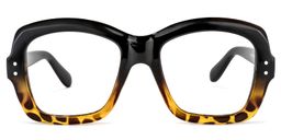 Mckenzie Square Black Glasses0