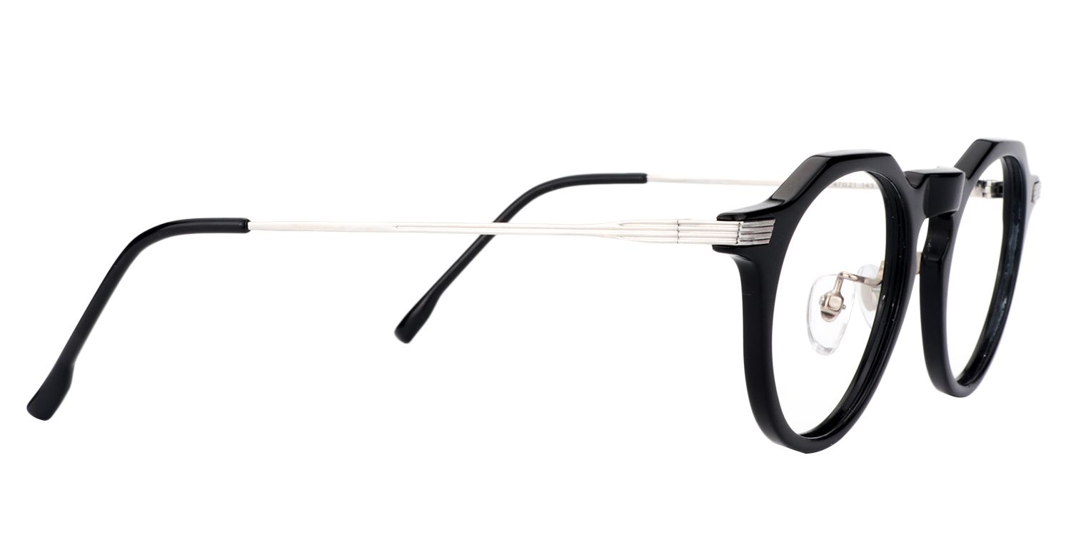 Round Black Glasses | Zeelool Glasses2