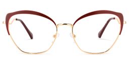 Marissa Cateye Red Glasses0