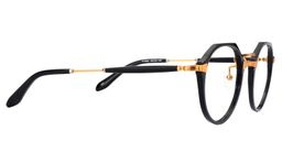 Aldrich Round Black Glasses2