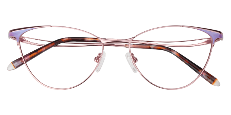 Cateye Pink Glasses1