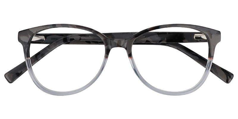 Round Gray Glasses | Zeelool Glasses1