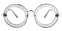 Miranda Round Gray Glasses0