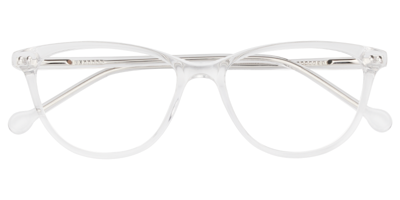 Oval Clear Glasses | Zeelool Eyeglass Frames1
