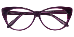 Bonnie Cat Eye Purple Glasses1
