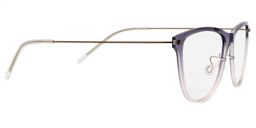  Beverly Rectangle Light Purple Glasses4