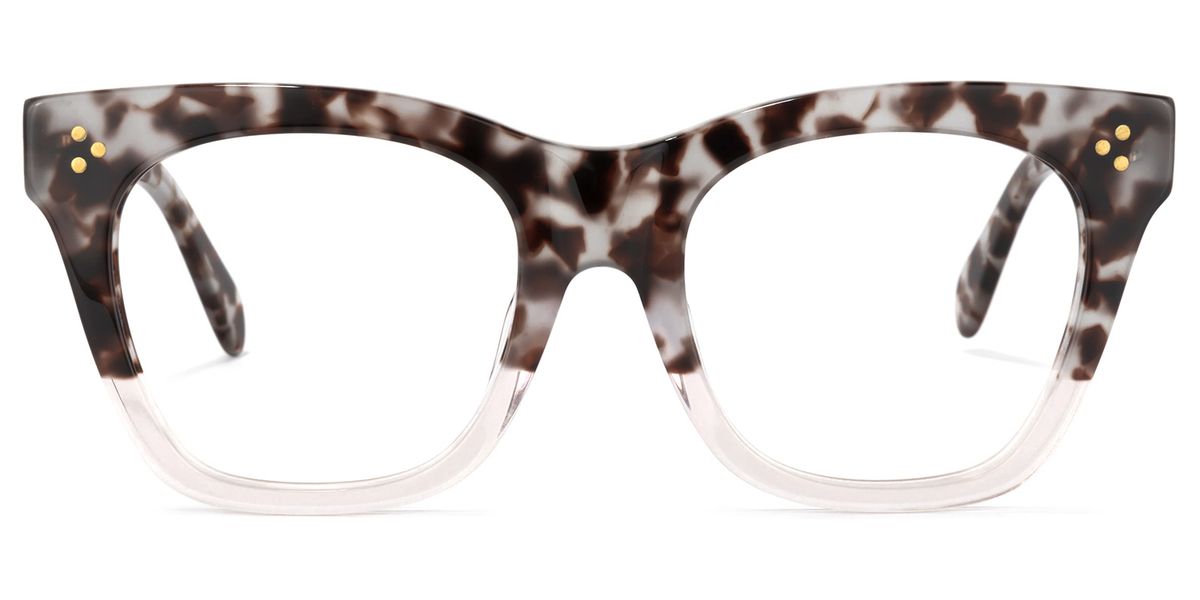 Tandy Rectangle Light-Tortoise Glasses4