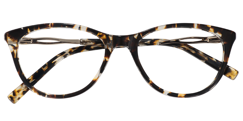 Cateye Tortoise&Clear Glasses | Zeelool Eyeglasses Online1