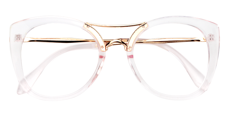 Aviator Transparent Glasses | Zeelool Eyeglasses1