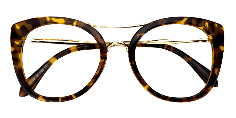 Aviator Tortoise Glasses | Zeelool Eyeglasses1