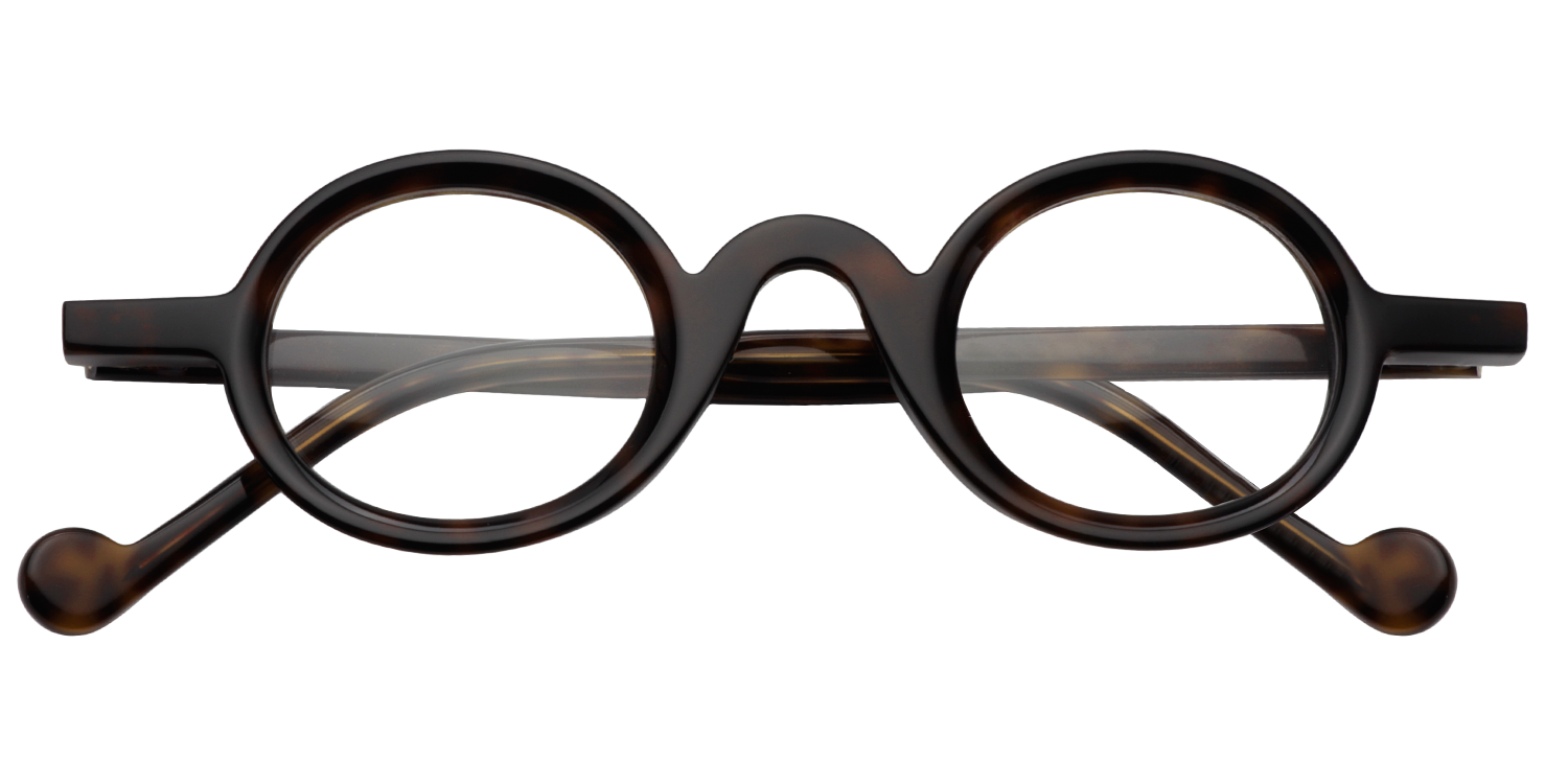 Aaron Round Tortoise Glasses | Zeelool Eyeglass Frames1