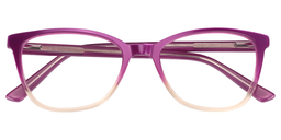 Sophia Cateye Purple Eyeglasses1