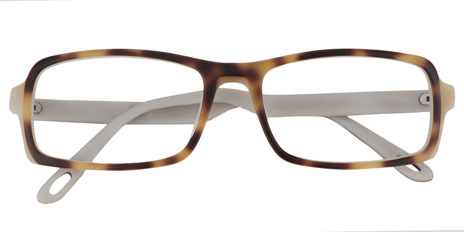 Rectangle Gray Glasses | Zeelool Glasses1