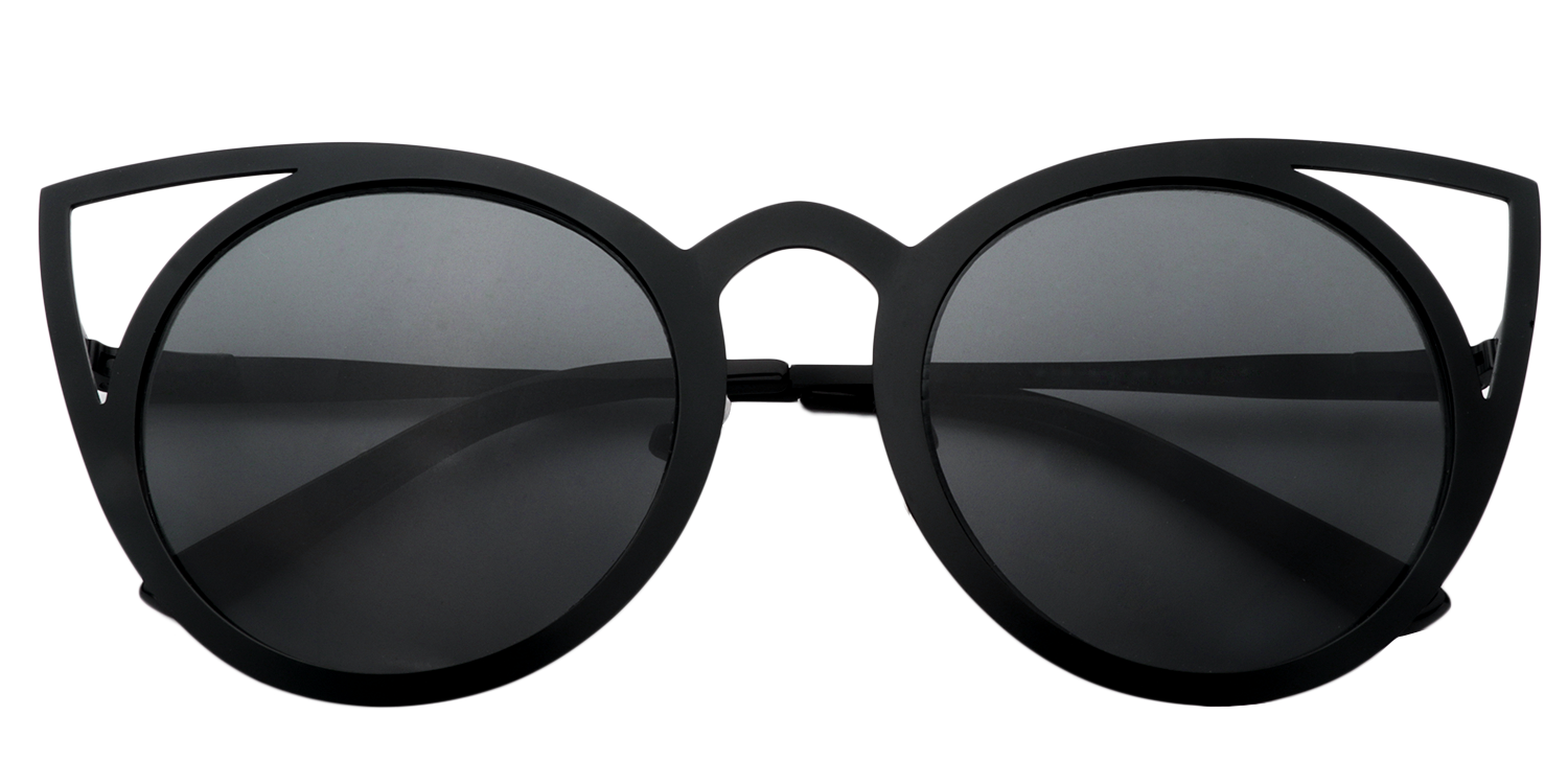 Cat-eye Black Sunglasses | Zeelool Sunglasses1