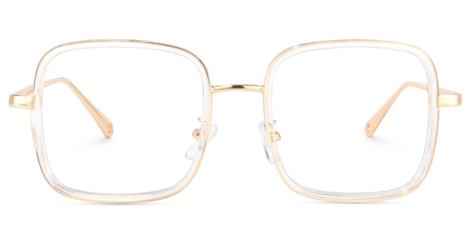 Ozzy Square Clear Glasses | Zeelool Glasses0
