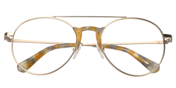 Morgan Aviator Gold Glasses1