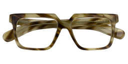 Xzavior Square Brown Glasses1