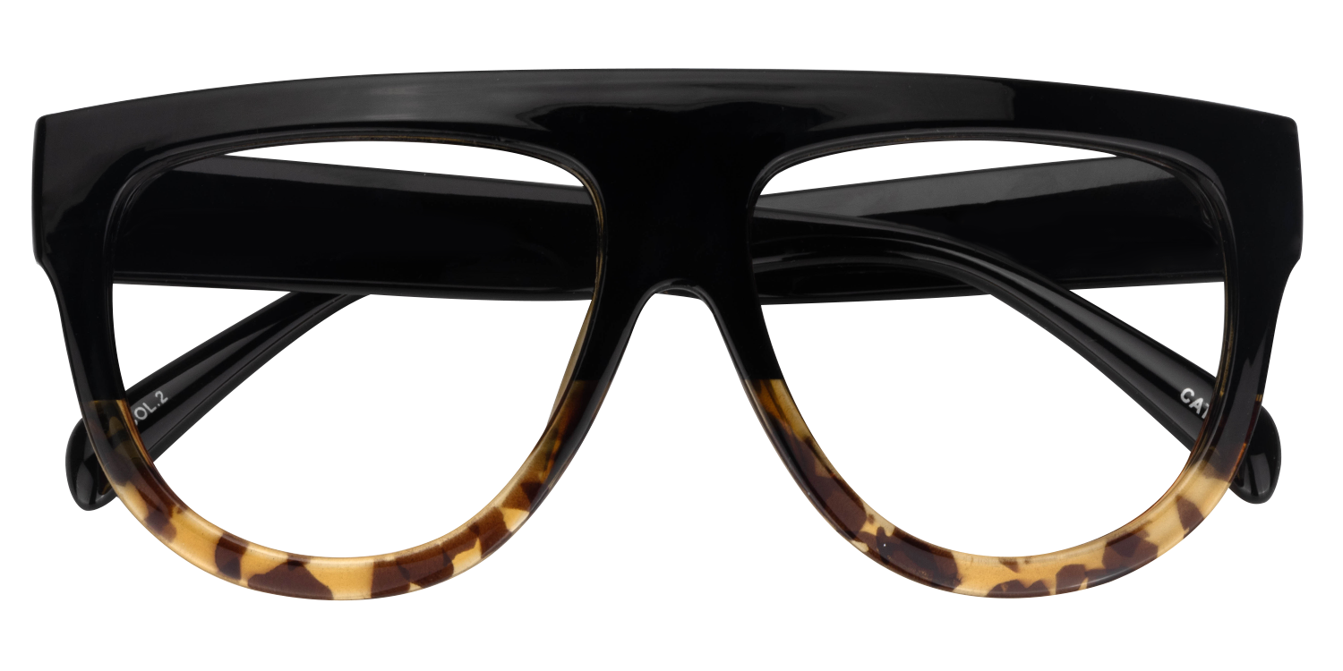 Square Black/Tortoise Eyeglasses3