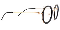 Angus Geometric Black Glasses 5