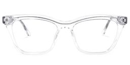 Quintus Cateye Clear Glasses0