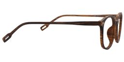 Zelda Oval Brown Glasses4