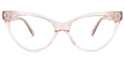 Caron Cat Eye Beige Glasses0