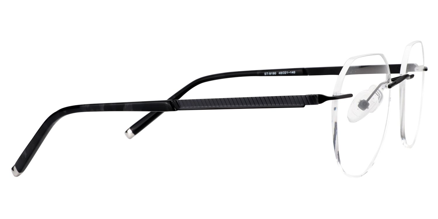 Round Black Glasses | Zeelool Glasses4