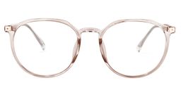 Quim Round Beige Glasses0