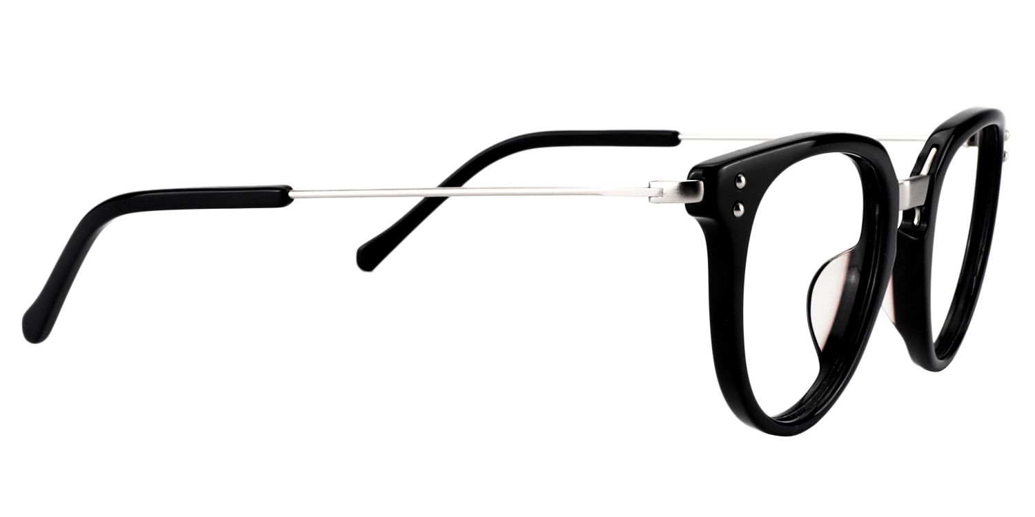 Round Black Glasses | Zeelool Glasses4