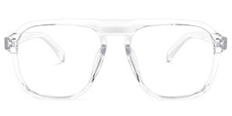 Ryan Geometric Clear Glasses0