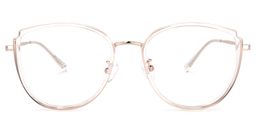 Reagan Cateye Clear Glasses0