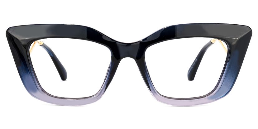 Ferrer Cateye Dark-Blue Glasses