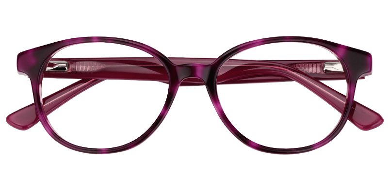 Oval Purple Glasses1