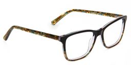 Cecilia Floral Rectangle Glasses5