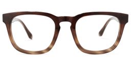 Reese Square Brown Glasses0