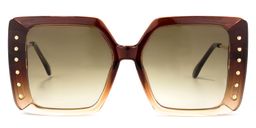 Ricardo Square Tawny Sunglasses0