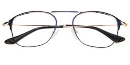 Brandon Aviator Blue Glasses1