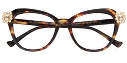 Frederica Cat Eye Glasses1