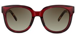 Harrell Square Dark-Red Glasses11