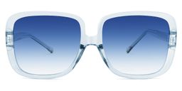 Raymond Square Light-Blue Sunglasses0