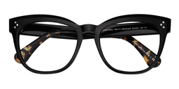 Winnie Cateye Black Glasses1