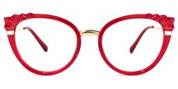 River Cateye Red Glasses0